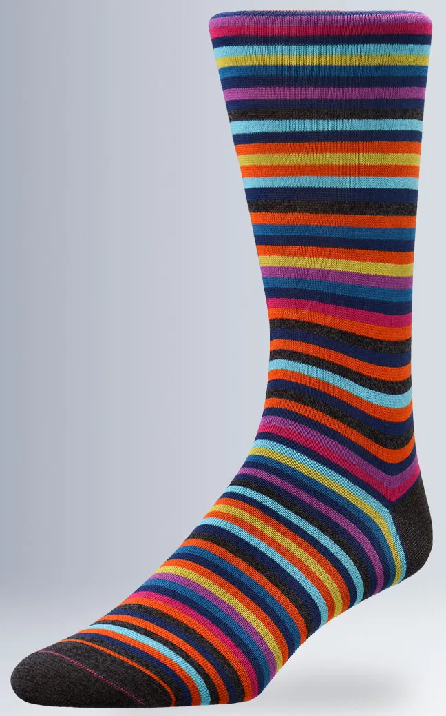 Benedict Striped Socks (Men's)
