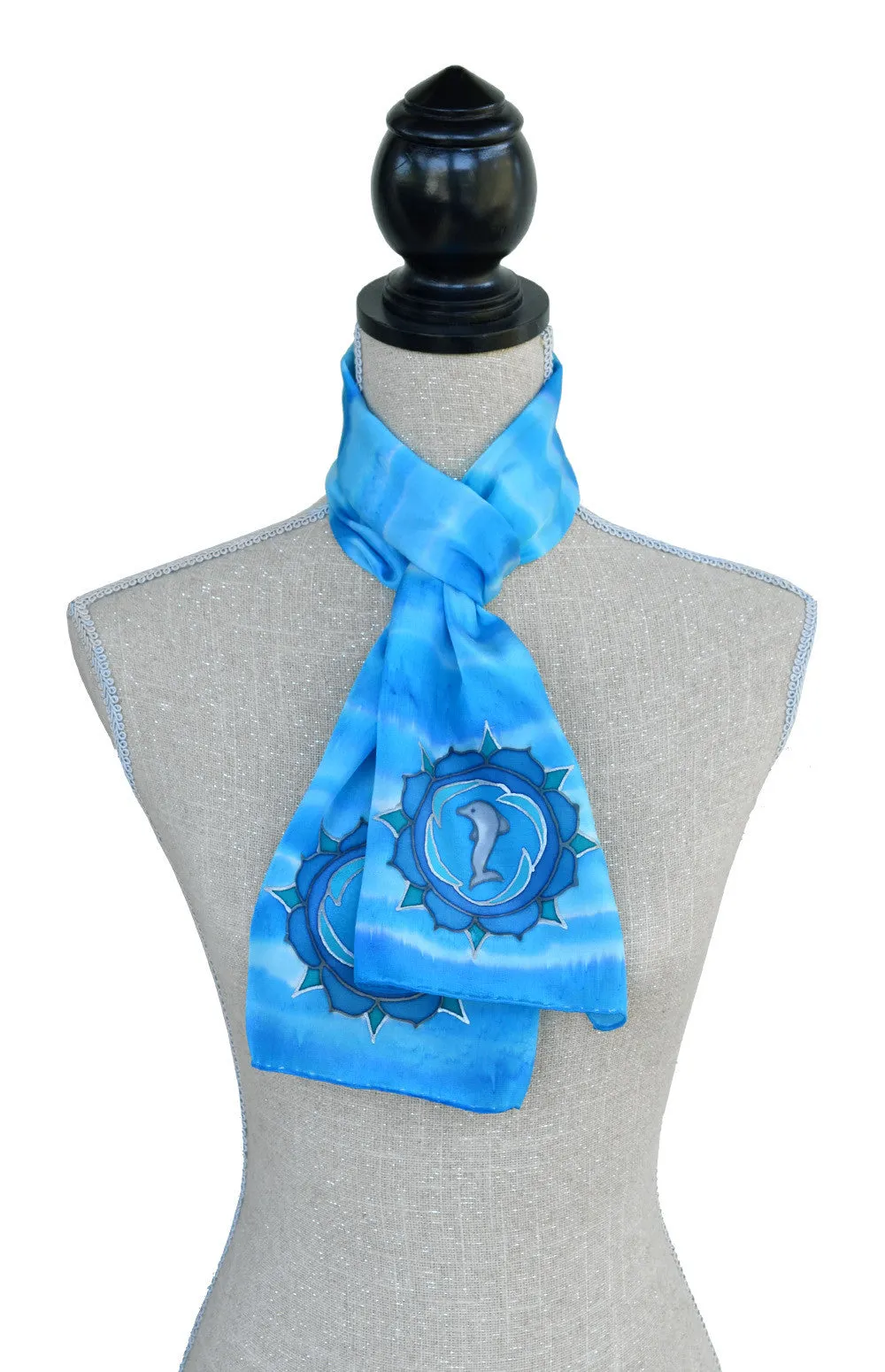 Blue Colour Energy / Throat Chakra Scarf