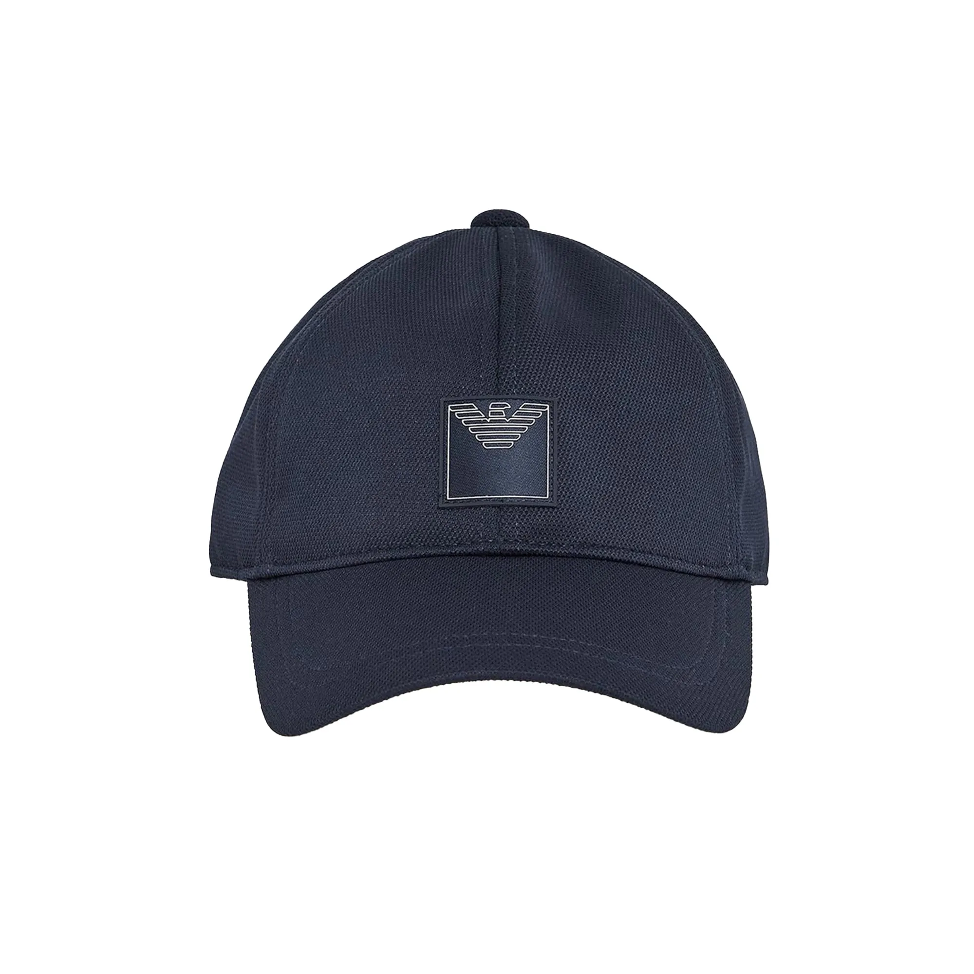 Emporio Armani Woven Beach Piquet Baseball Cap Armani Blue