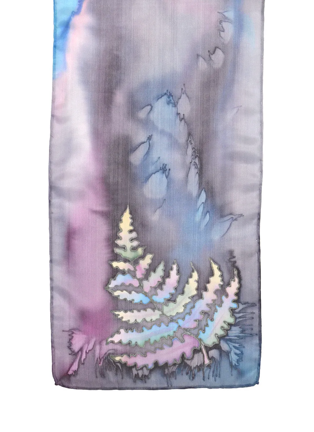 Fern Frond Scarf | 8"x54"