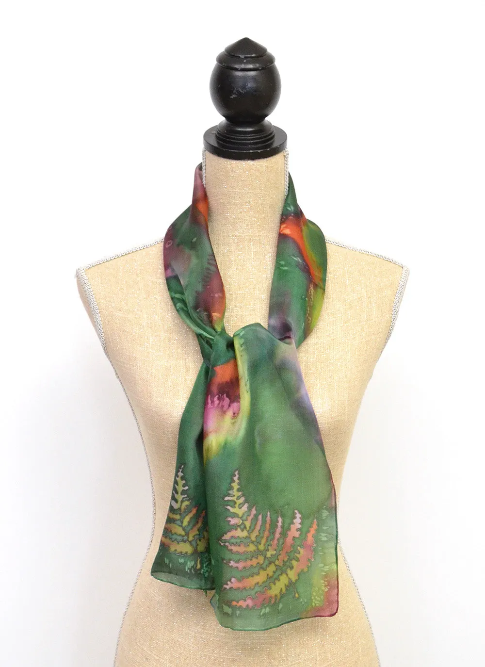 Fern Frond Scarf | 8"x54"