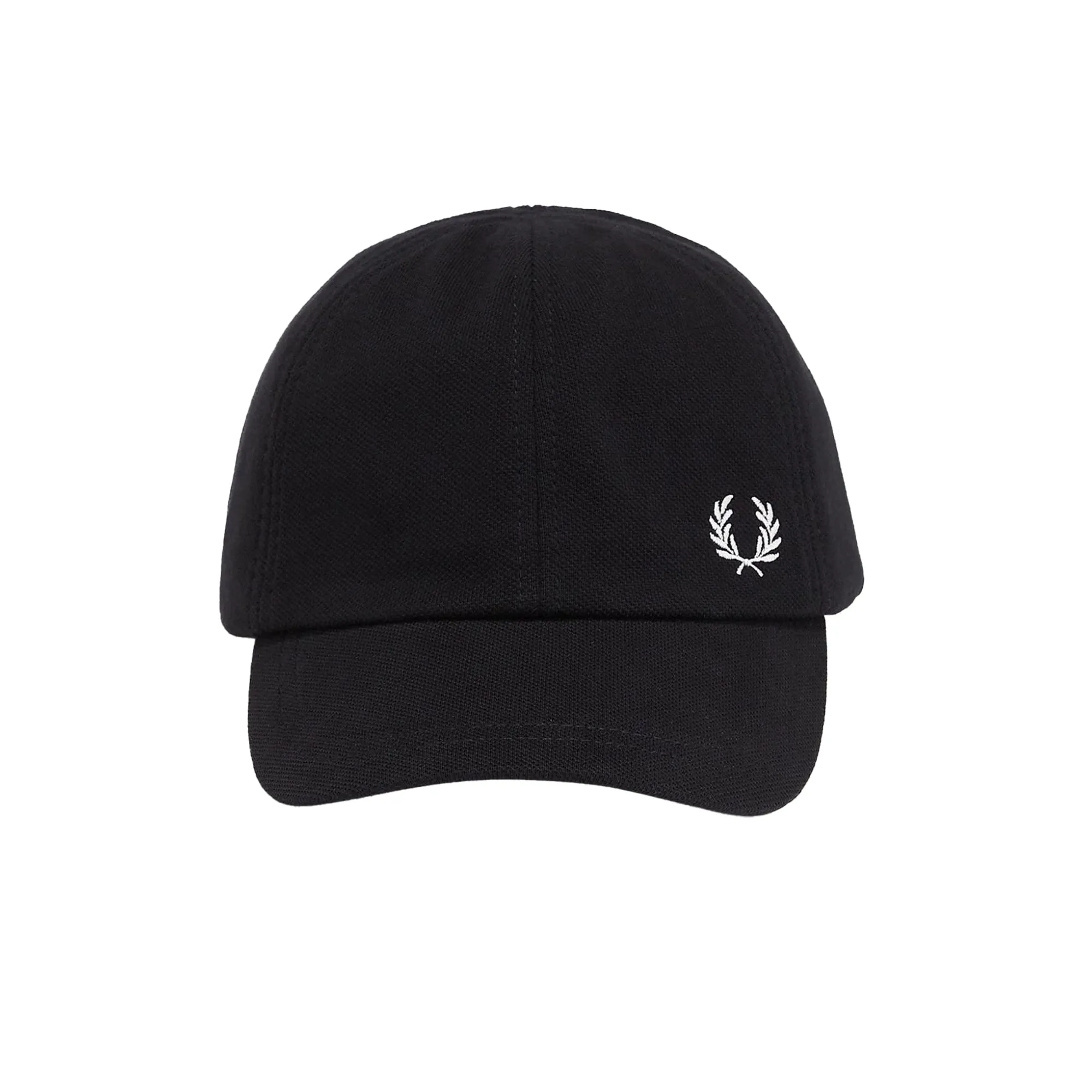 Fred Perry Classic Piqué Cap Black/Snow White