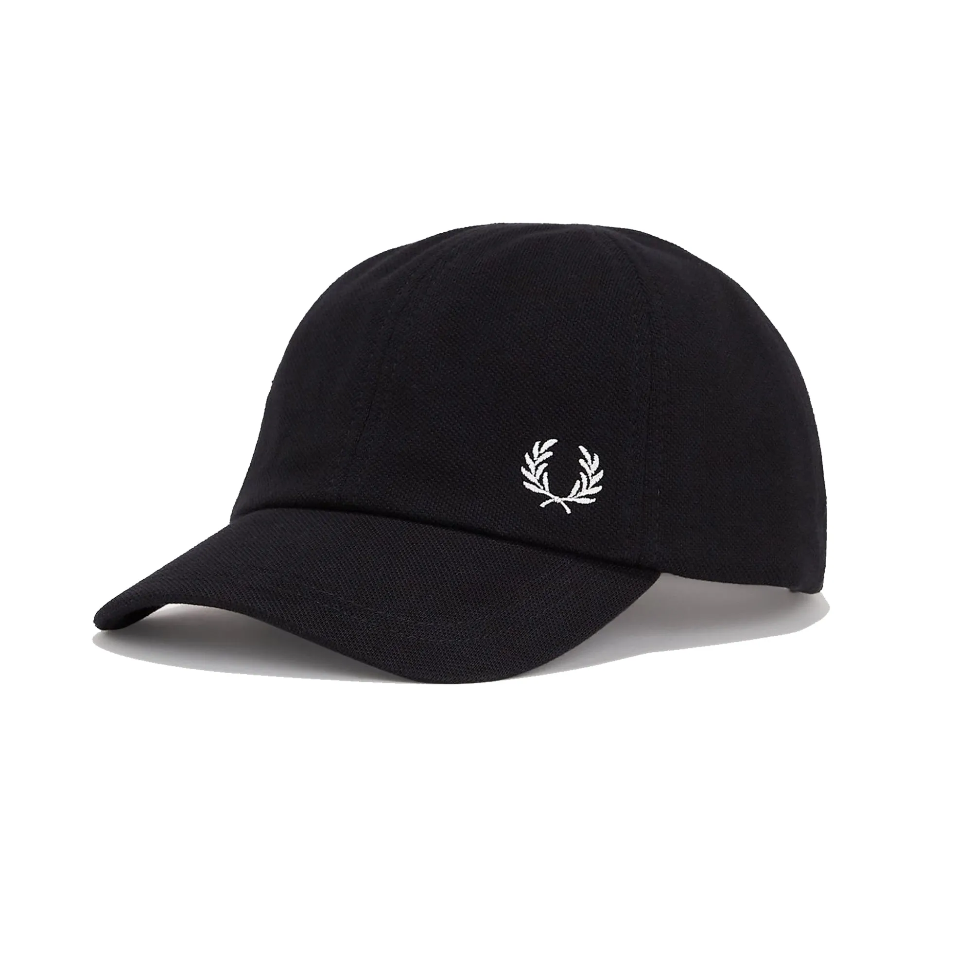 Fred Perry Classic Piqué Cap Black/Snow White