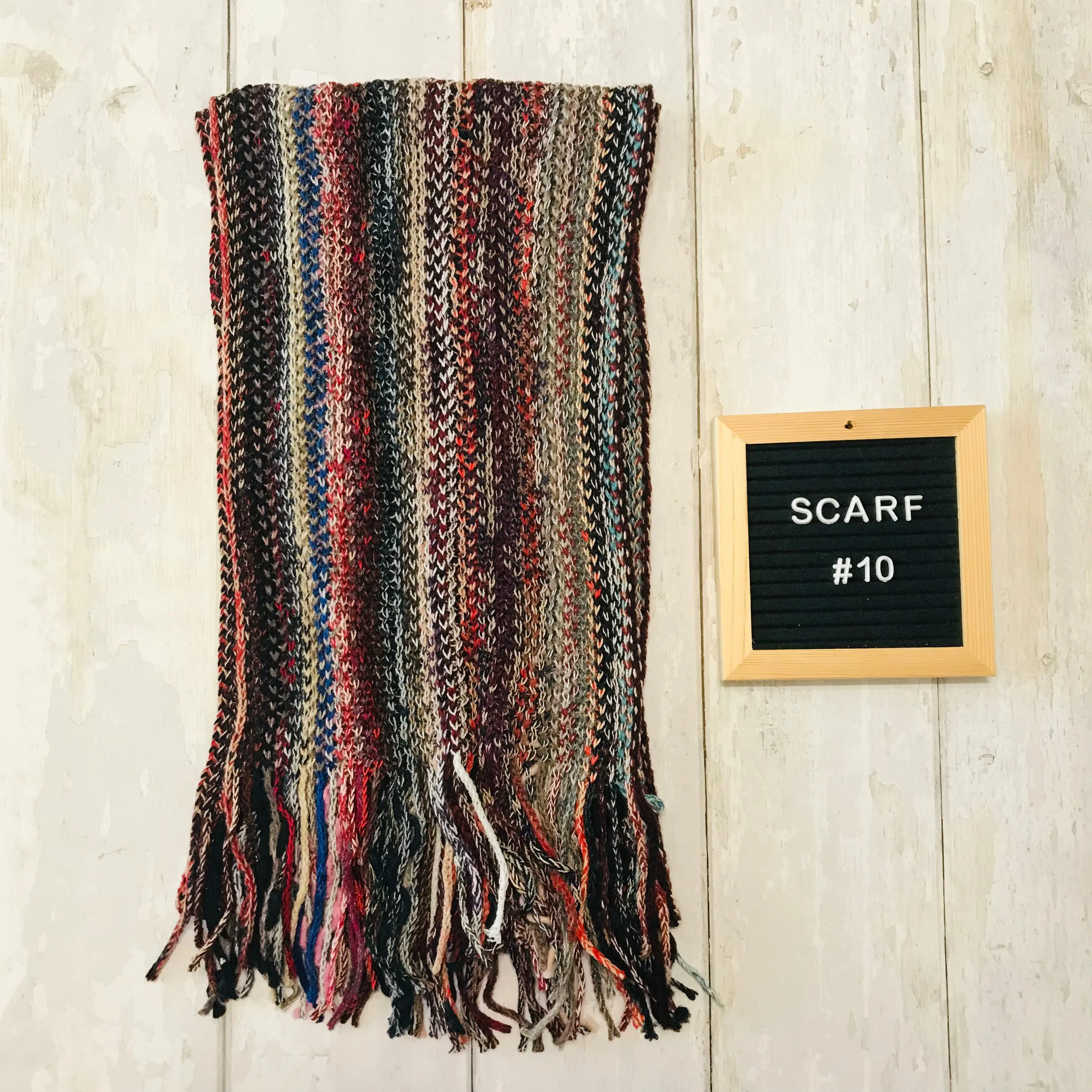 Happy Squiggles Scarves