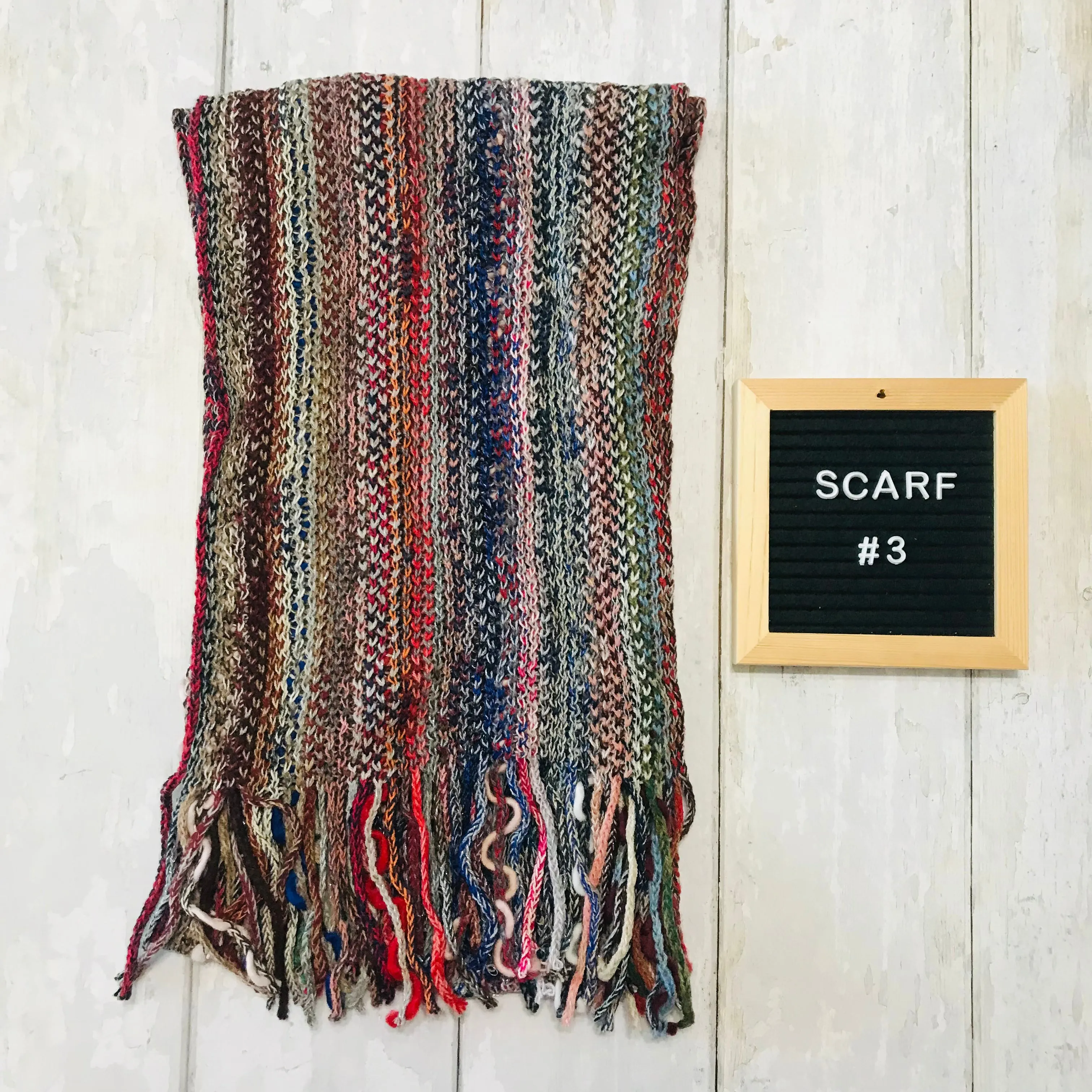 Happy Squiggles Scarves