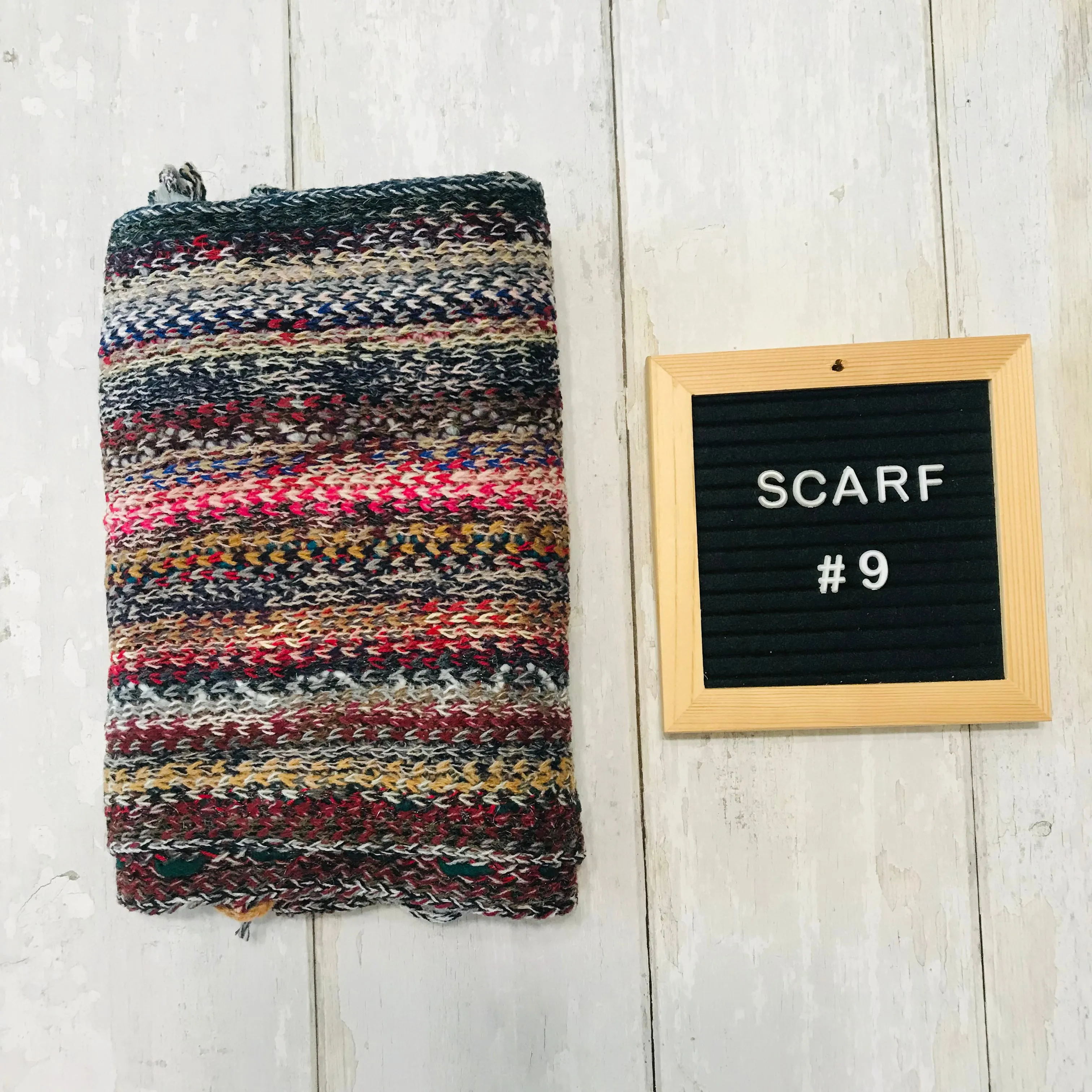 Happy Squiggles Scarves