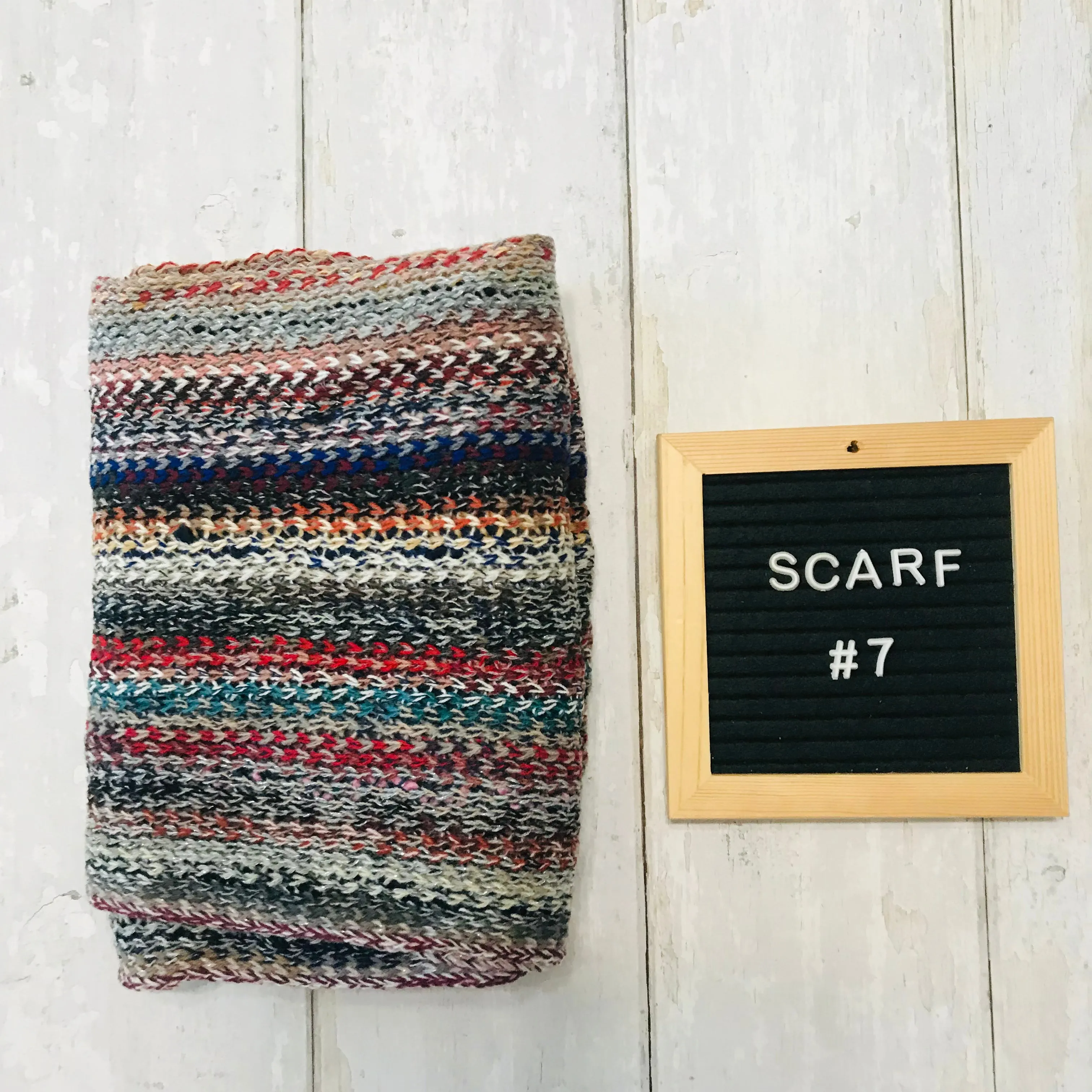 Happy Squiggles Scarves
