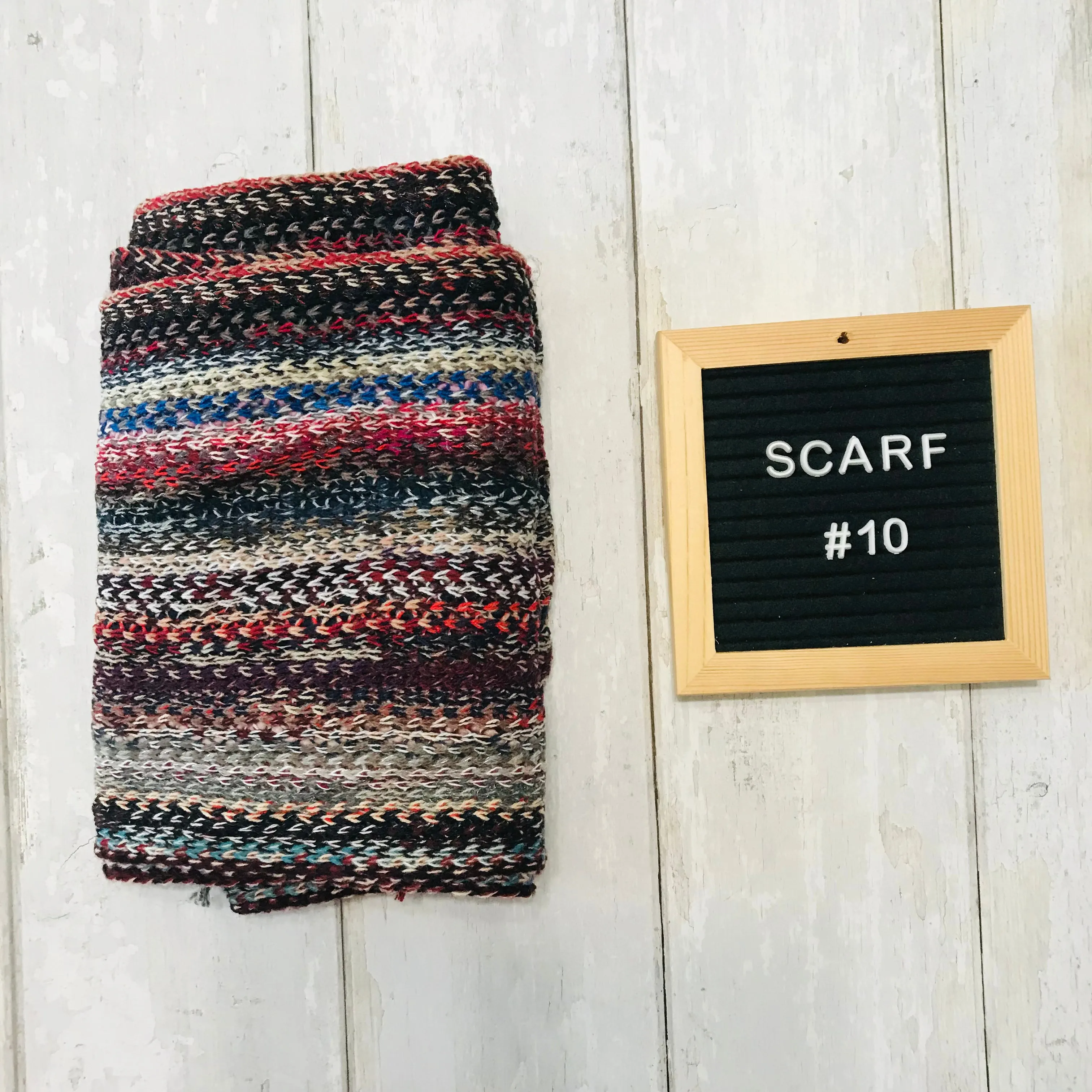 Happy Squiggles Scarves