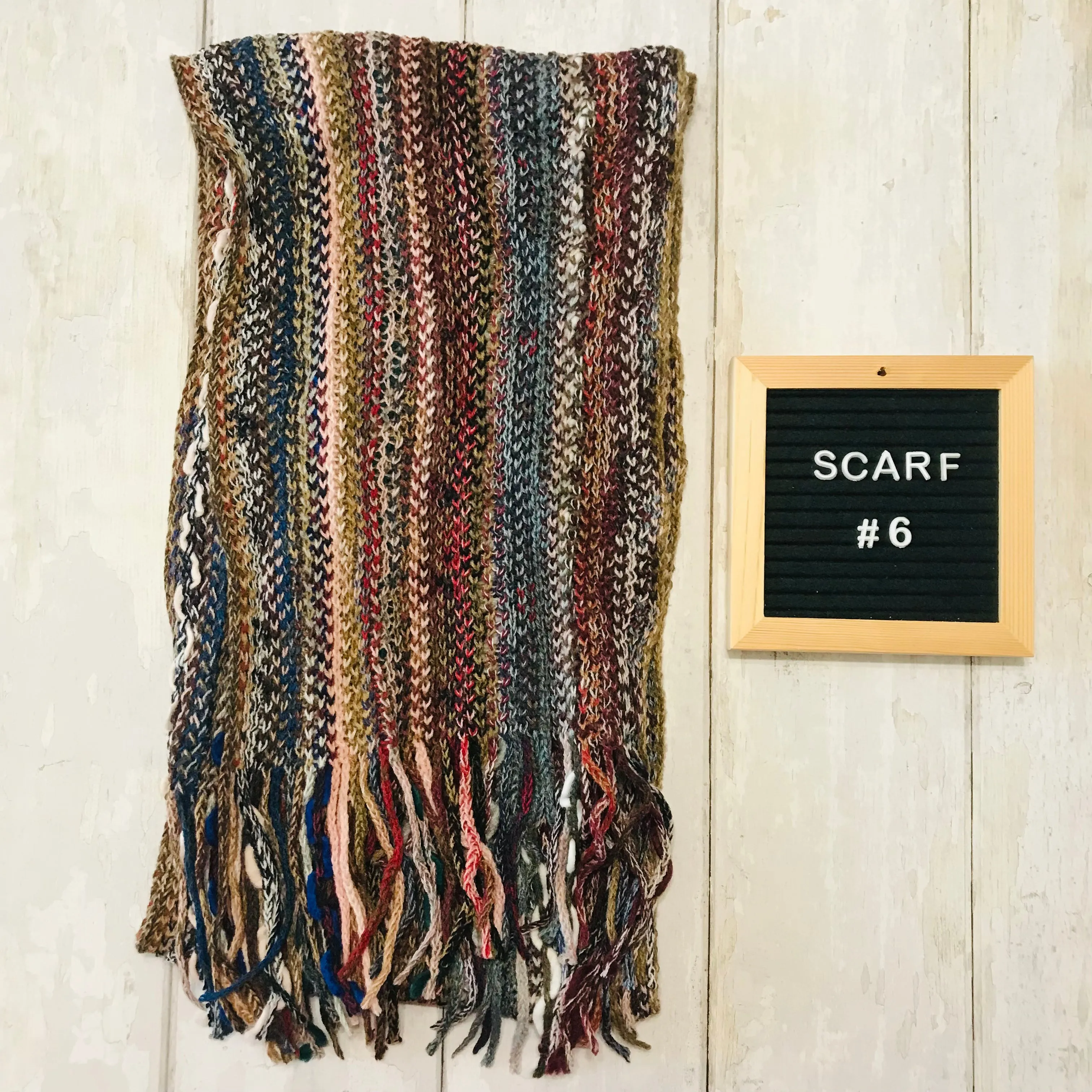 Happy Squiggles Scarves