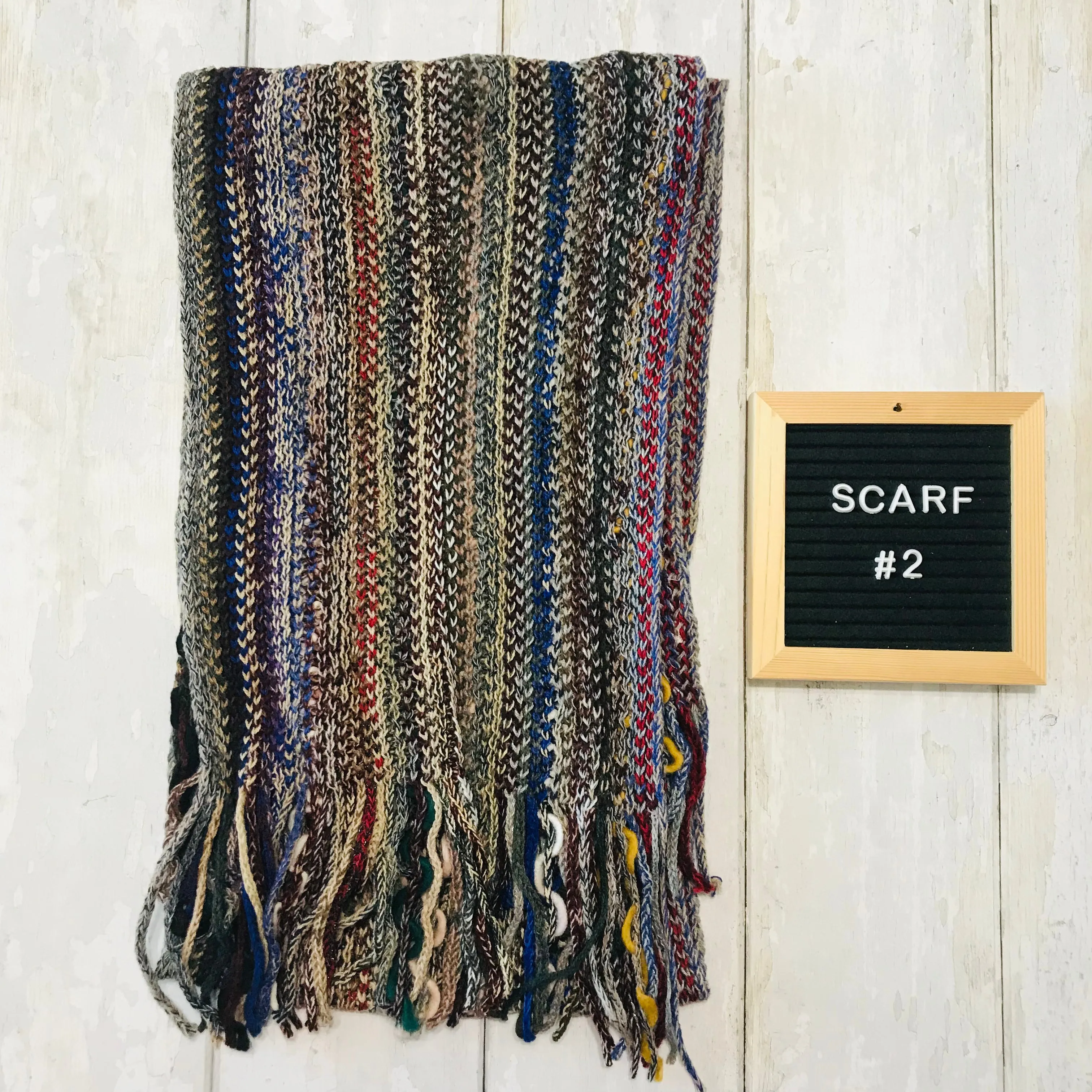 Happy Squiggles Scarves