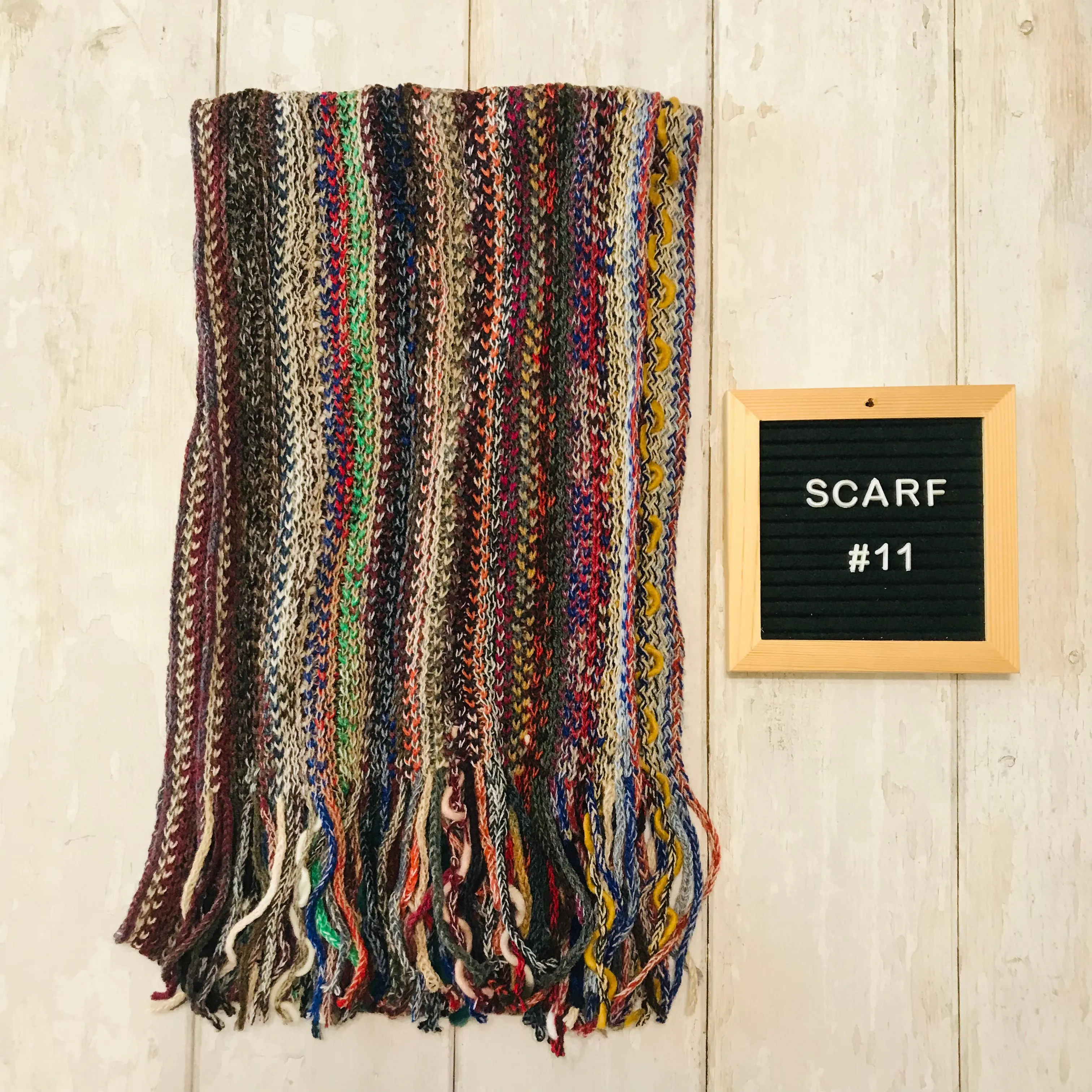 Happy Squiggles Scarves