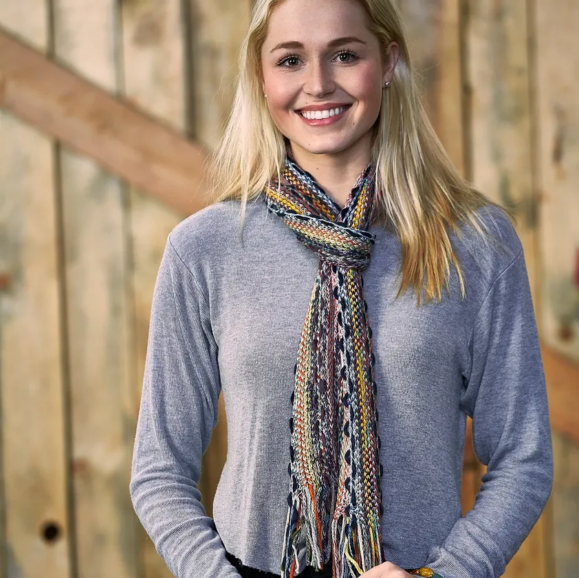 Happy Squiggles Scarves