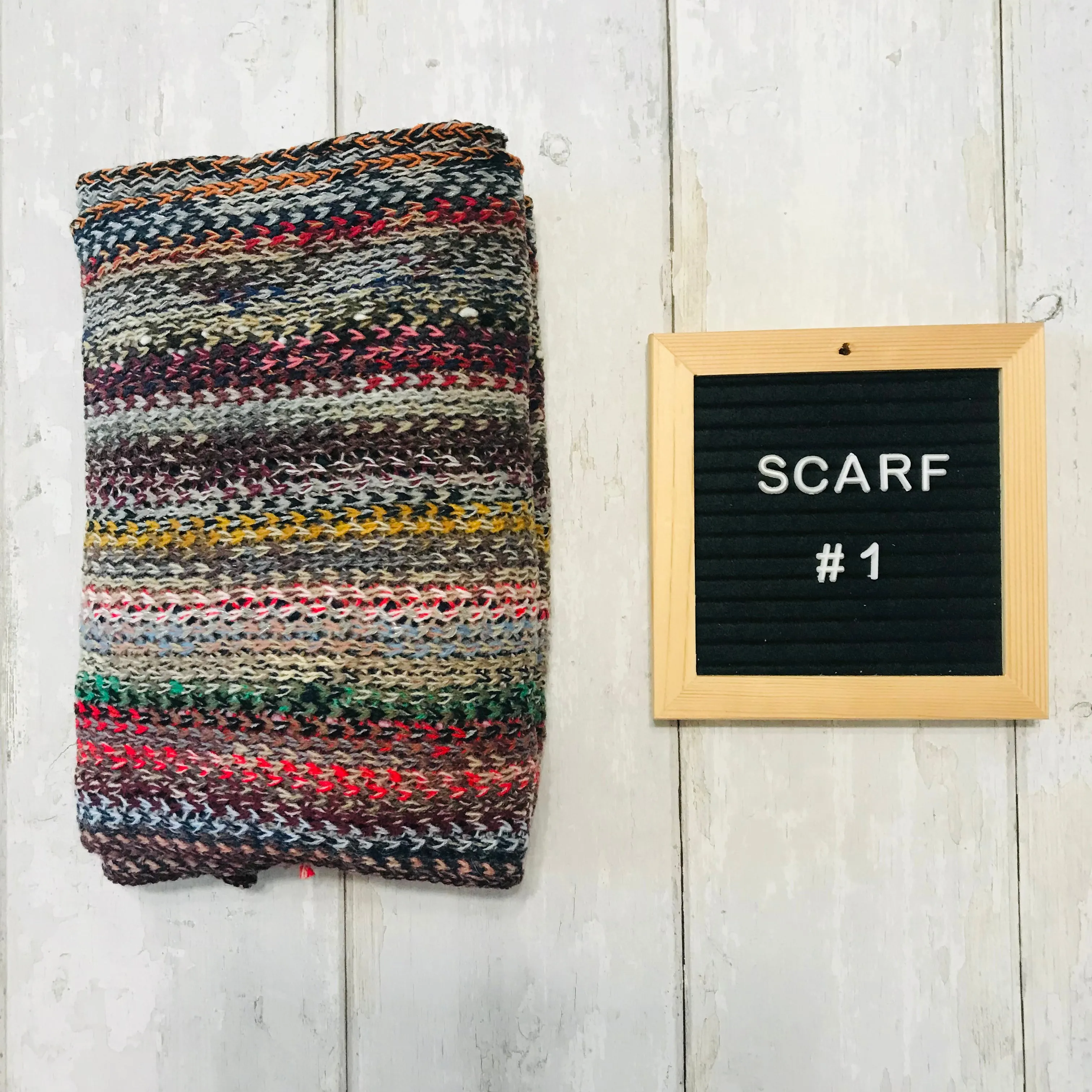 Happy Squiggles Scarves