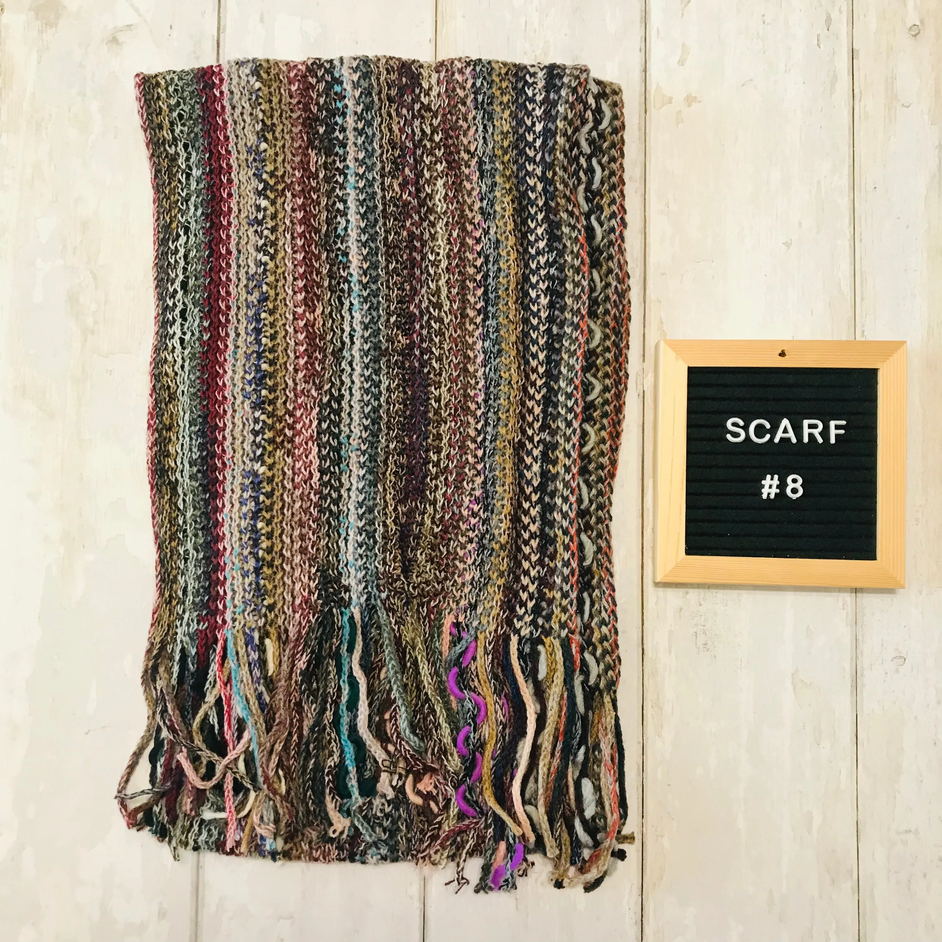 Happy Squiggles Scarves