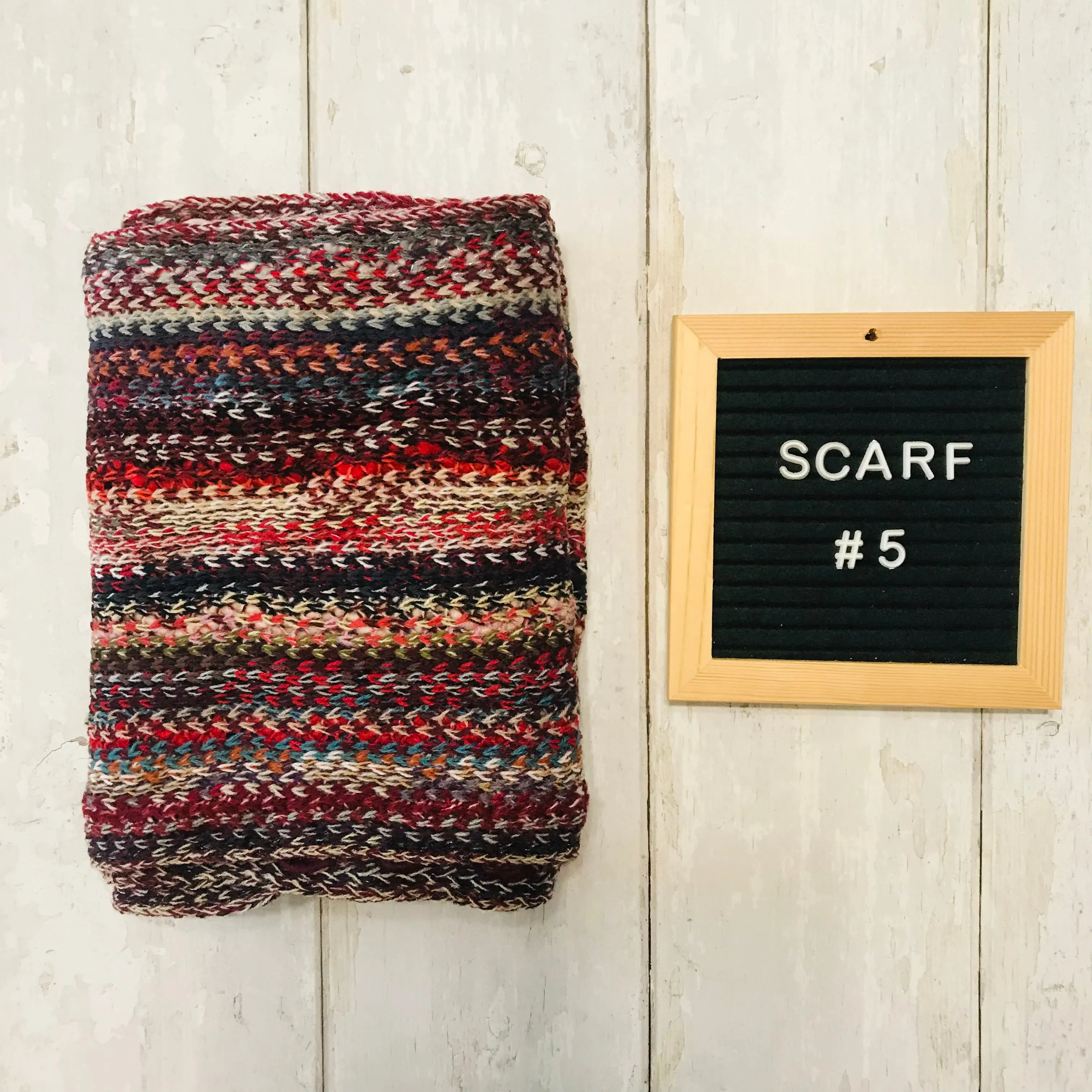 Happy Squiggles Scarves