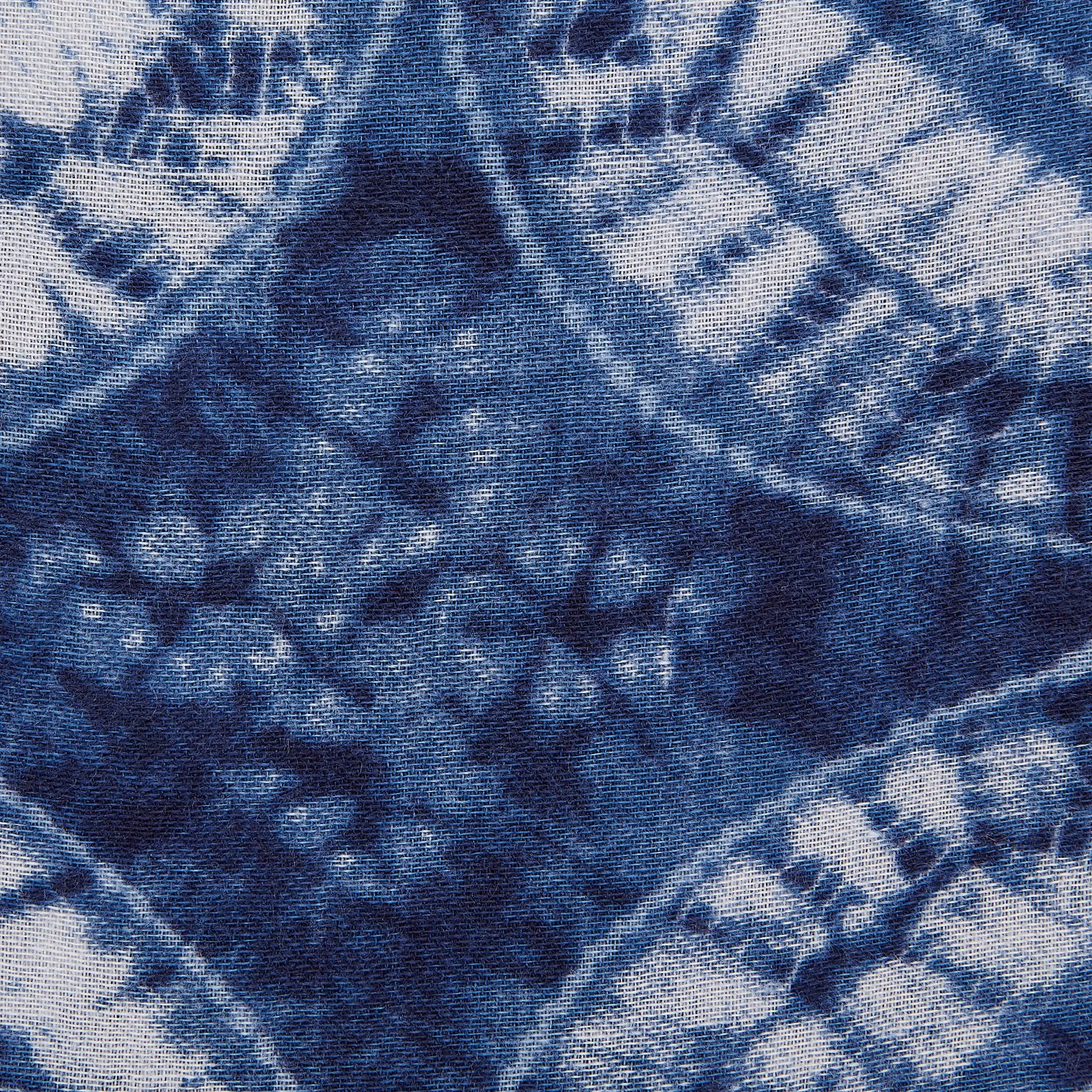 Indigo Kaleidoscope Scarves