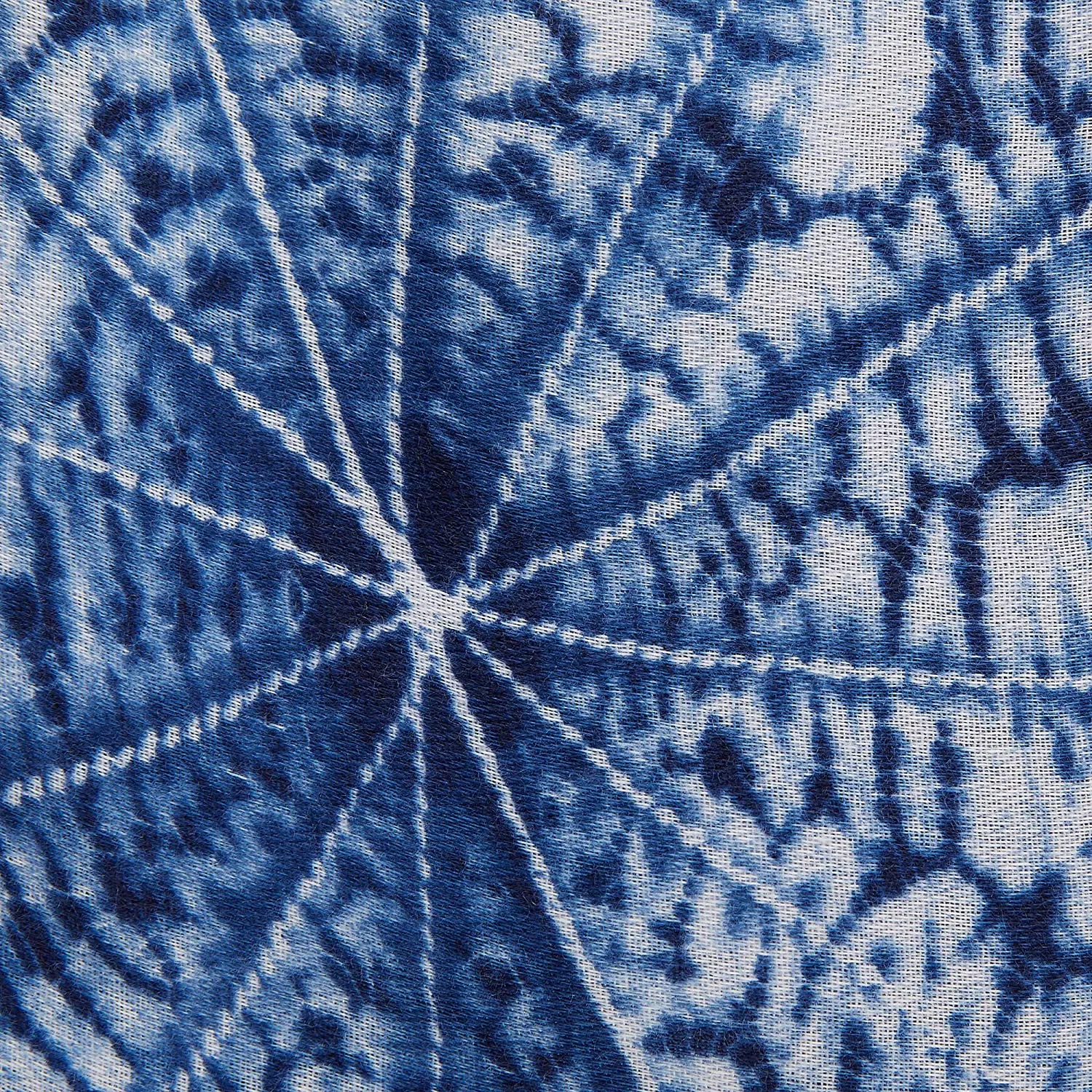 Indigo Kaleidoscope Scarves