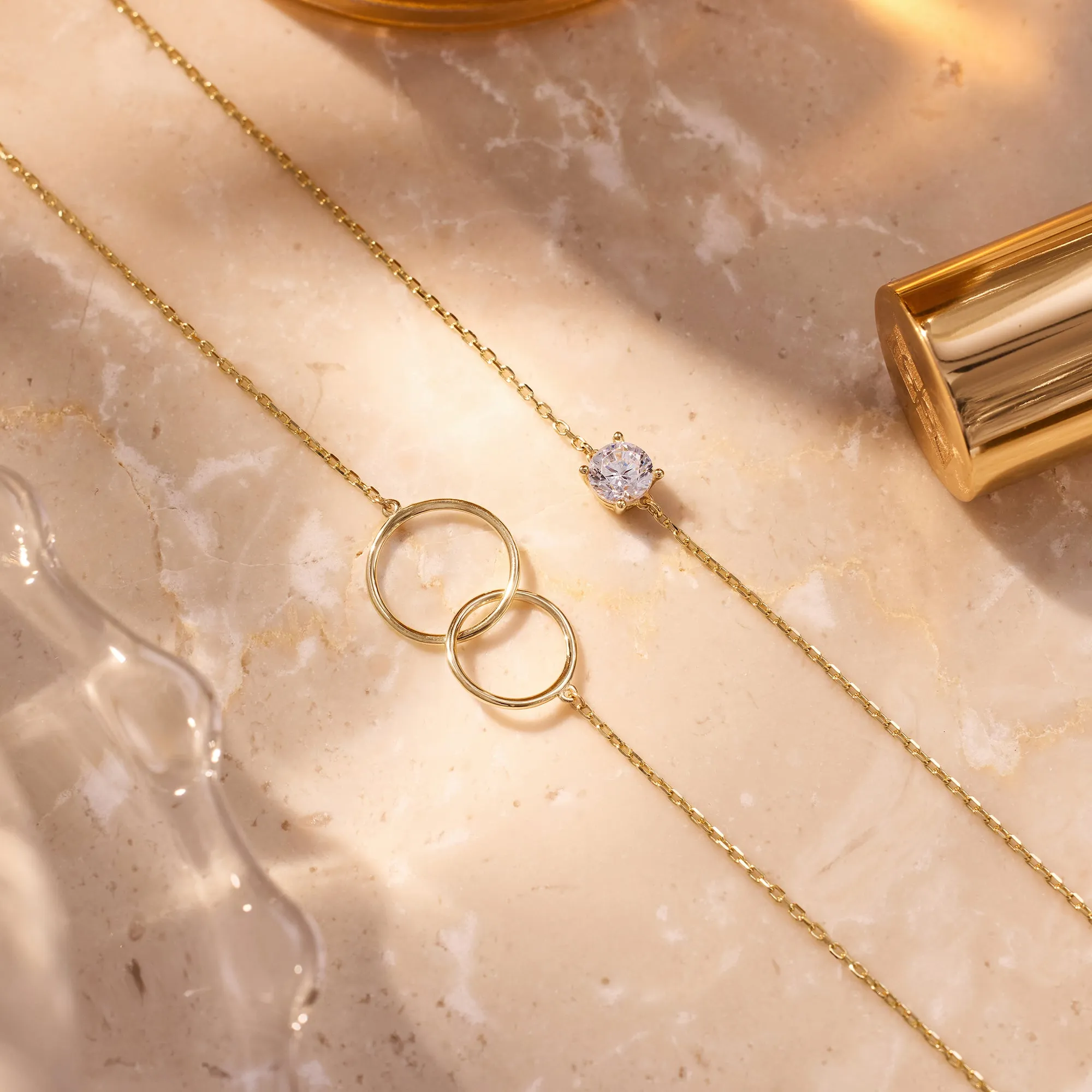 Infinity Zirconia Bracelets Set