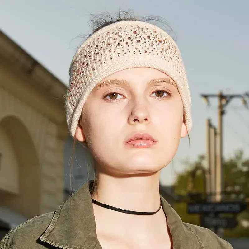 Jewel Headband, wool blend