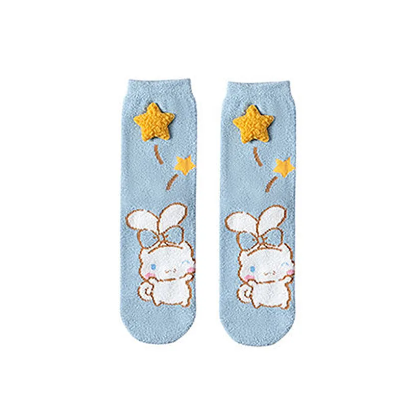 Kawaii 3D Cinnamoroll Candy Socks
