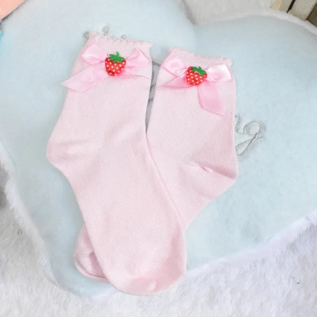 Kawaii Bunny Bow Socks