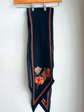 Navy Joan Scarf