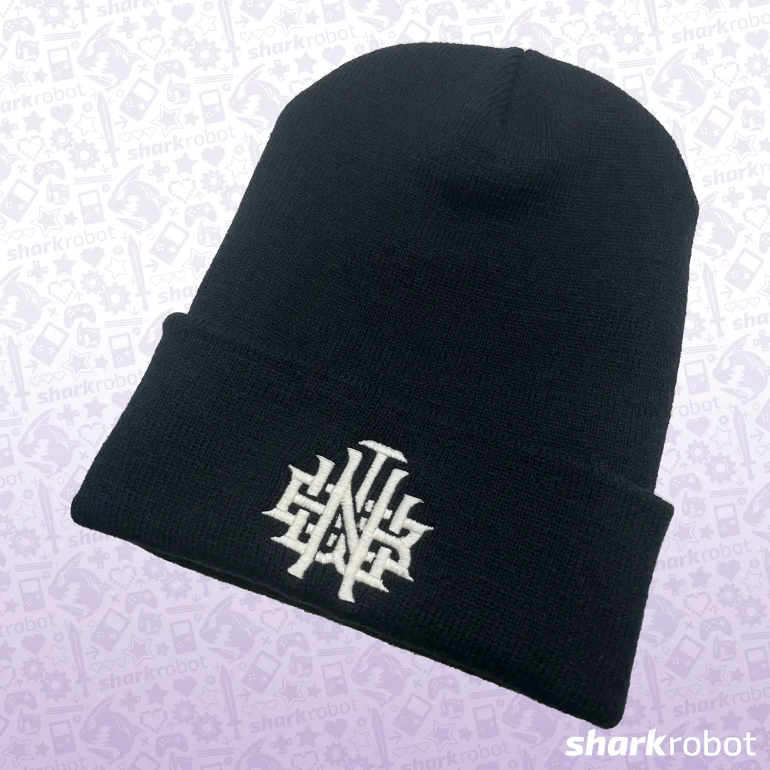 NWTB Monogram Cuffed Beanie