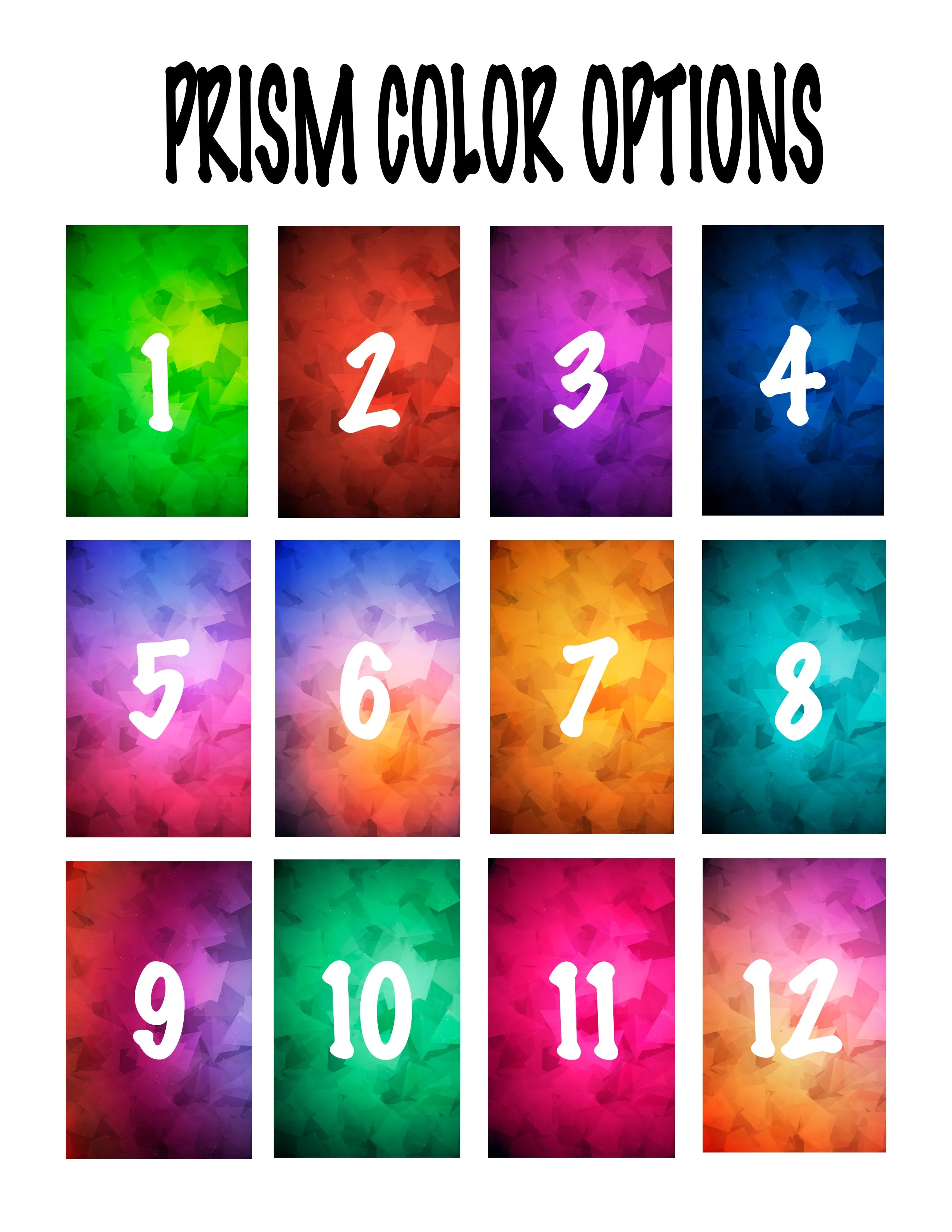 Personalized Prism Soccer Crew Socks