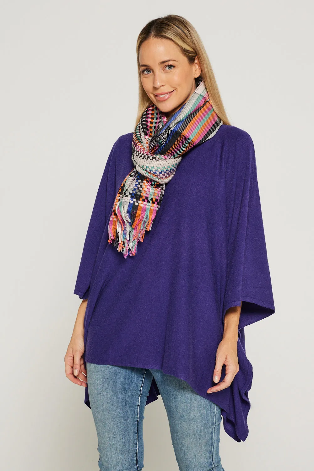 Shay Scarf - Bone/Multi