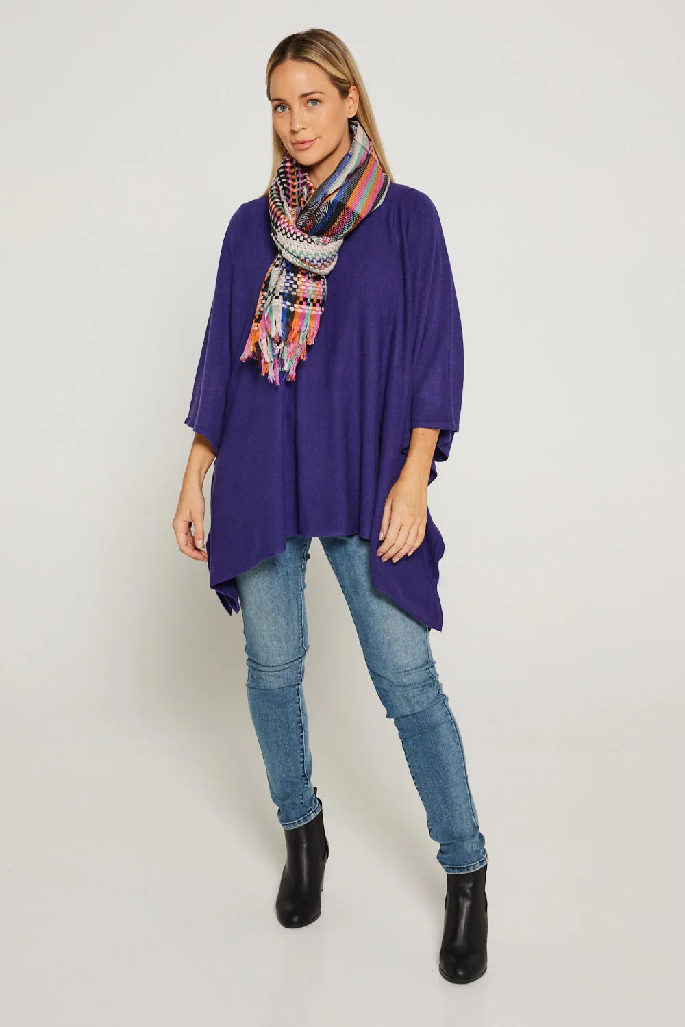 Shay Scarf - Bone/Multi