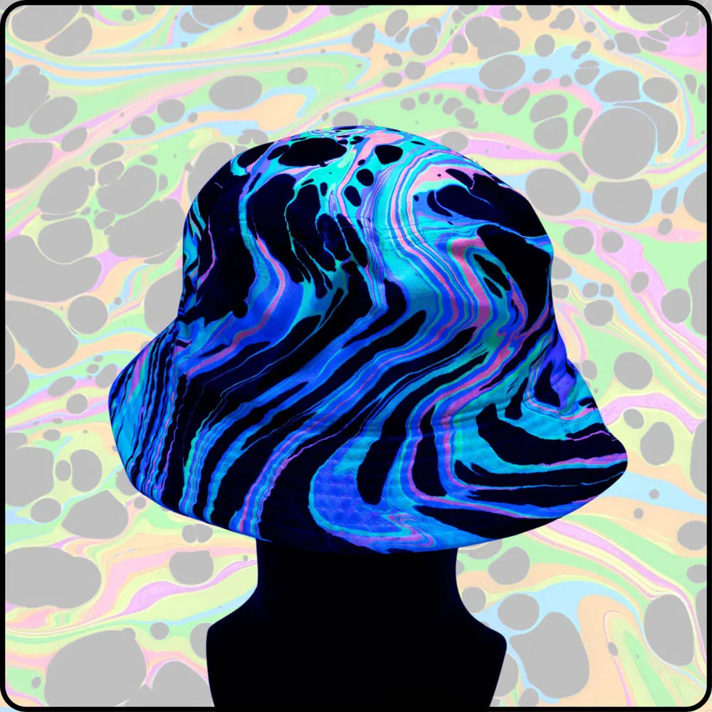 Space Spiders UV Hydro-Dipped Bucket Hat