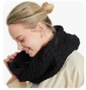 Unisex Honeycomb Infinity Snood